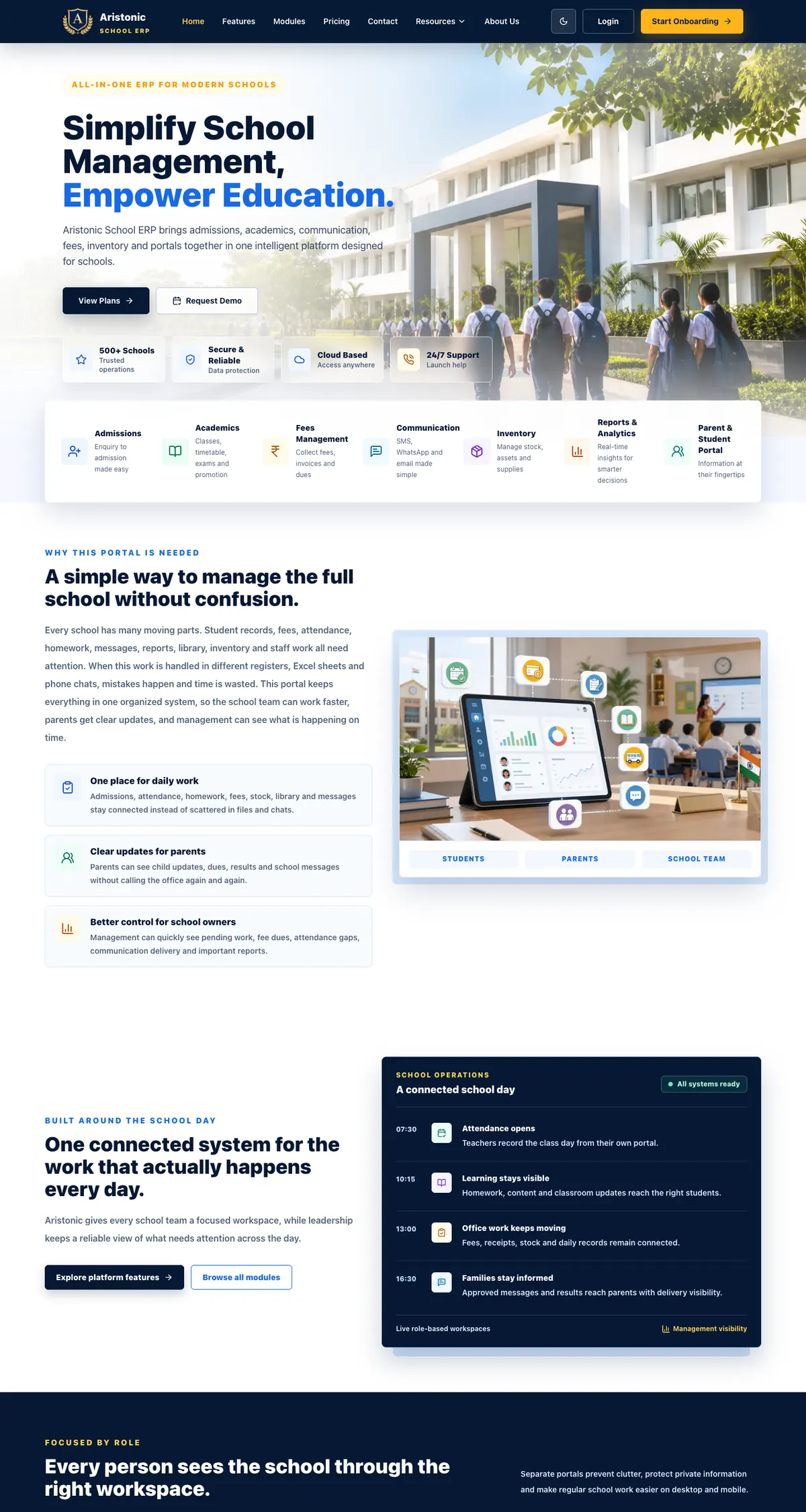 Aristonic website